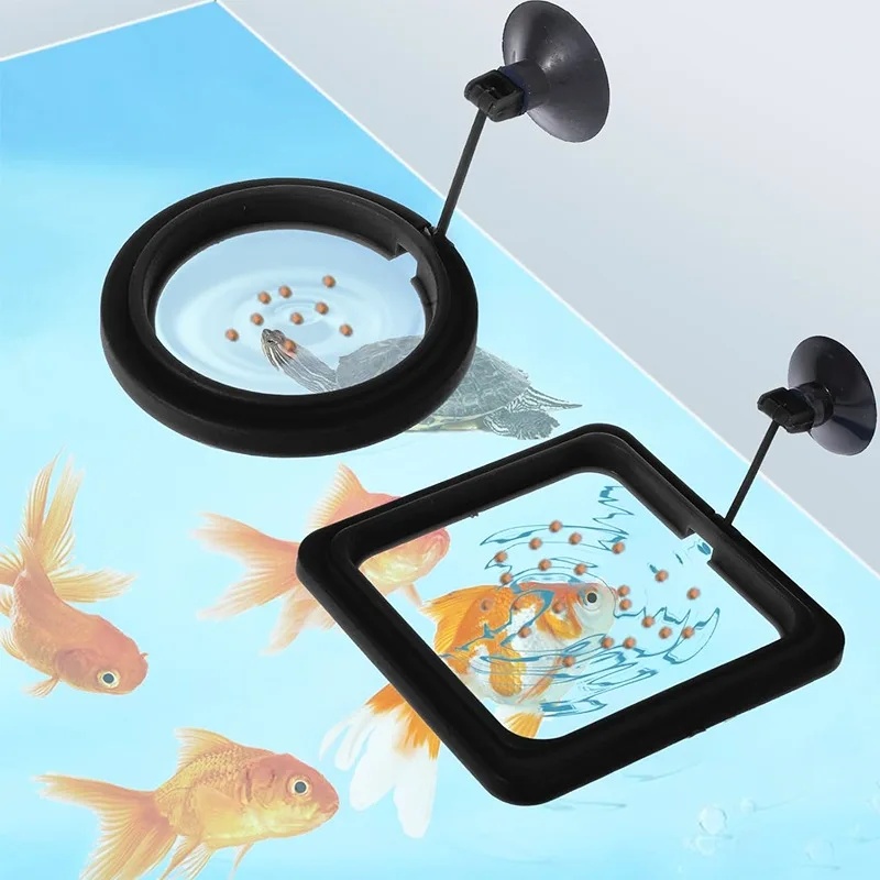 Aquarium Fertilizer - Aquarium Voederring Visbak Station Drijvende Voedselbak
