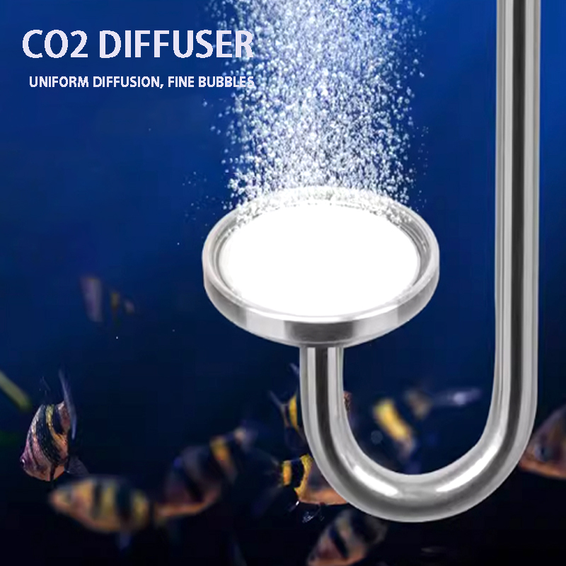 Aquarium Liquid Carbon - Aquarium Co2 Vernevelaar Aluminium + Keramische
