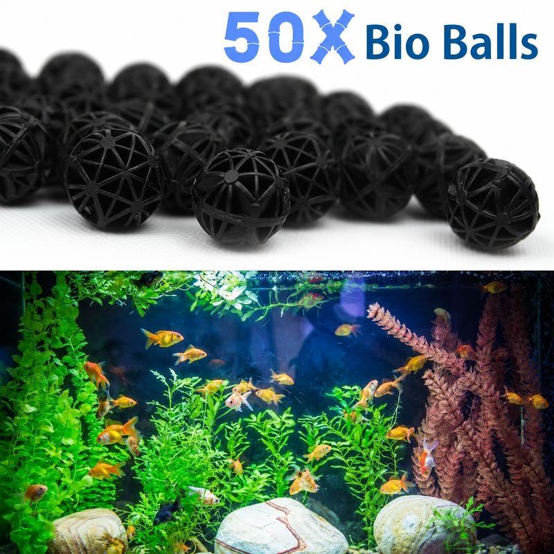 50 stuks 16mm aquarium biofilt - Aquarium Fertilizer recensie en prijs