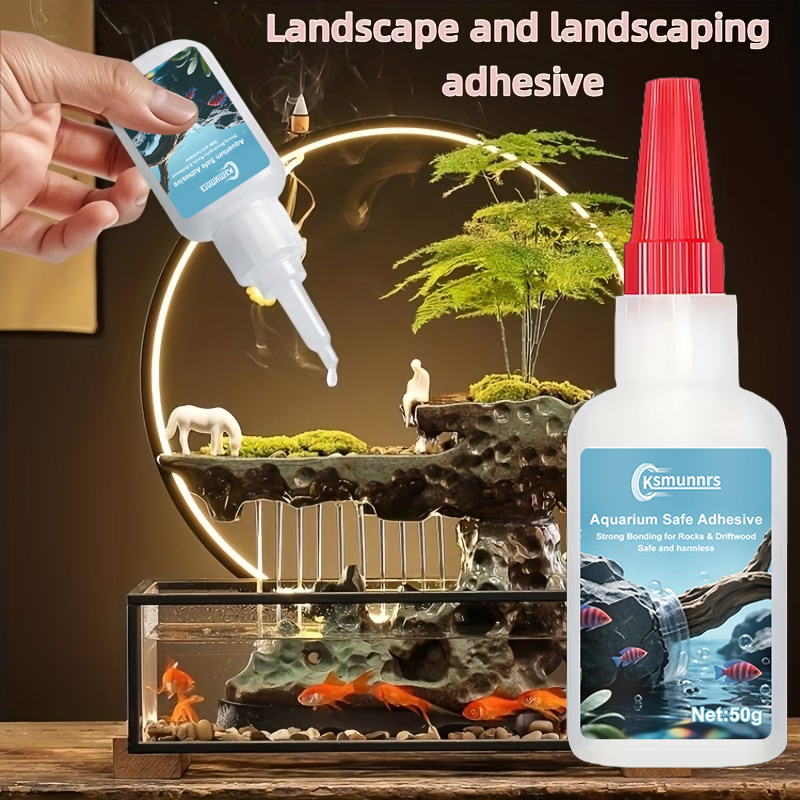 Aquariumlandschapslijm, snel d - Aquarium Driftwood recensie en prijs
