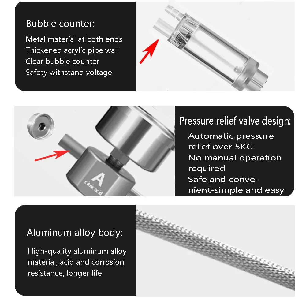 Aquarium DIY CO2 Reactor Gener - Aquarium Liquid Carbon recensie en prijs