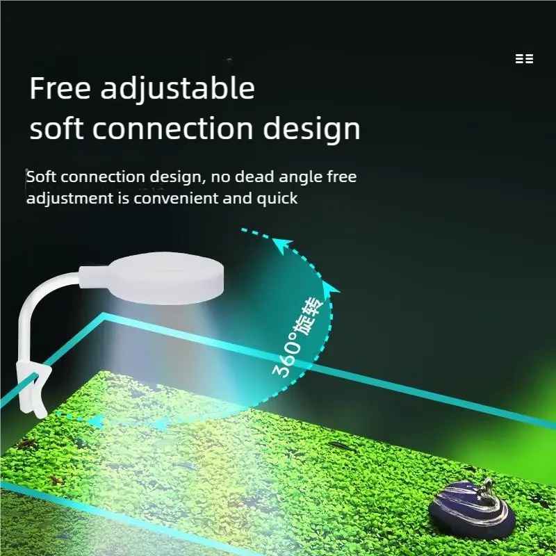 3W LED Clip-On Aquariumlamp Vo - Aquarium Plant Light recensie en prijs