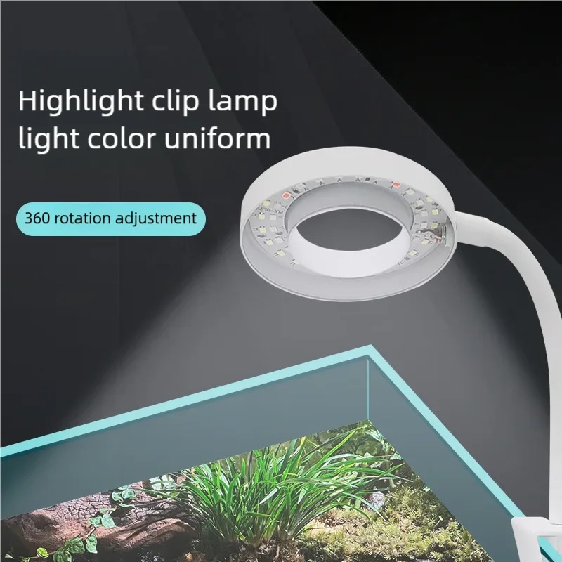 3W LED Clip-On Aquariumlamp Vo - Aquarium Plant Light recensie en prijs