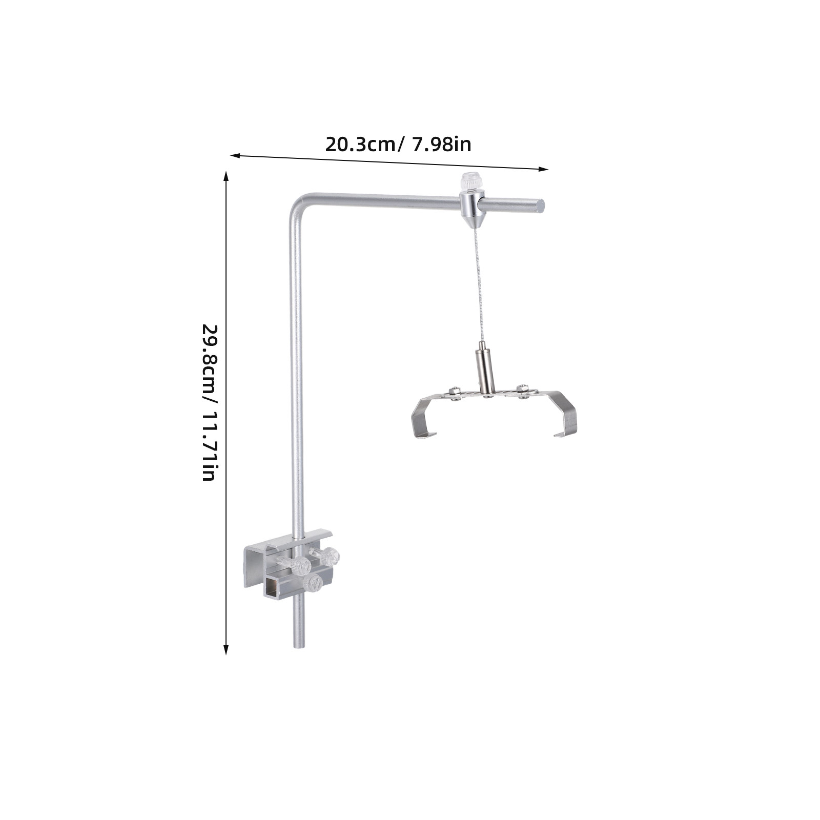 1 paar verstelbare aquariumlam - Aquarium Plant Holder recensie en prijs