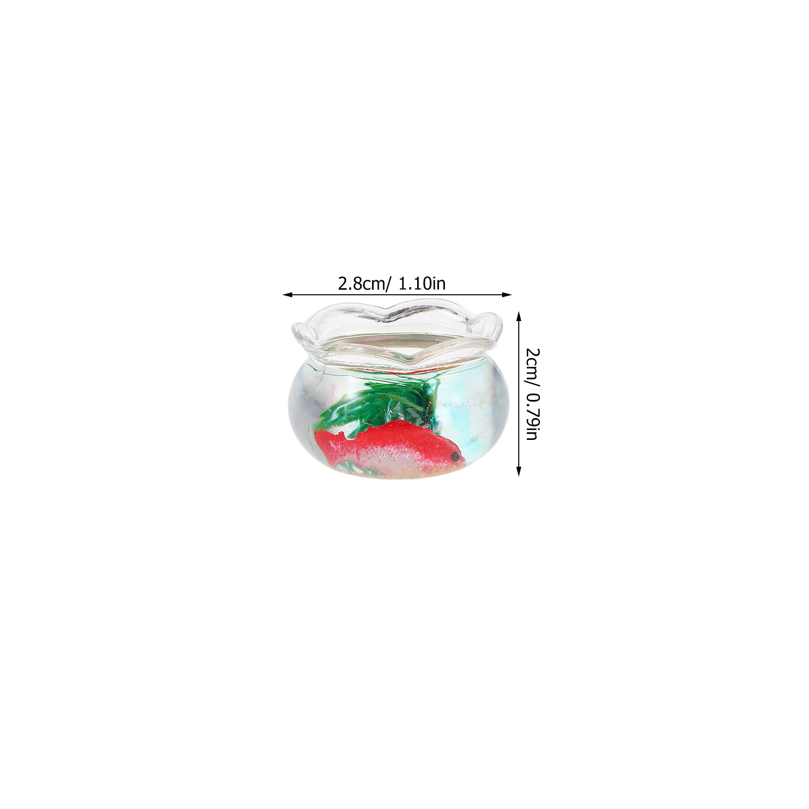 5 stuks miniatuur koi-aquarium - Planted Tank recensie en prijs